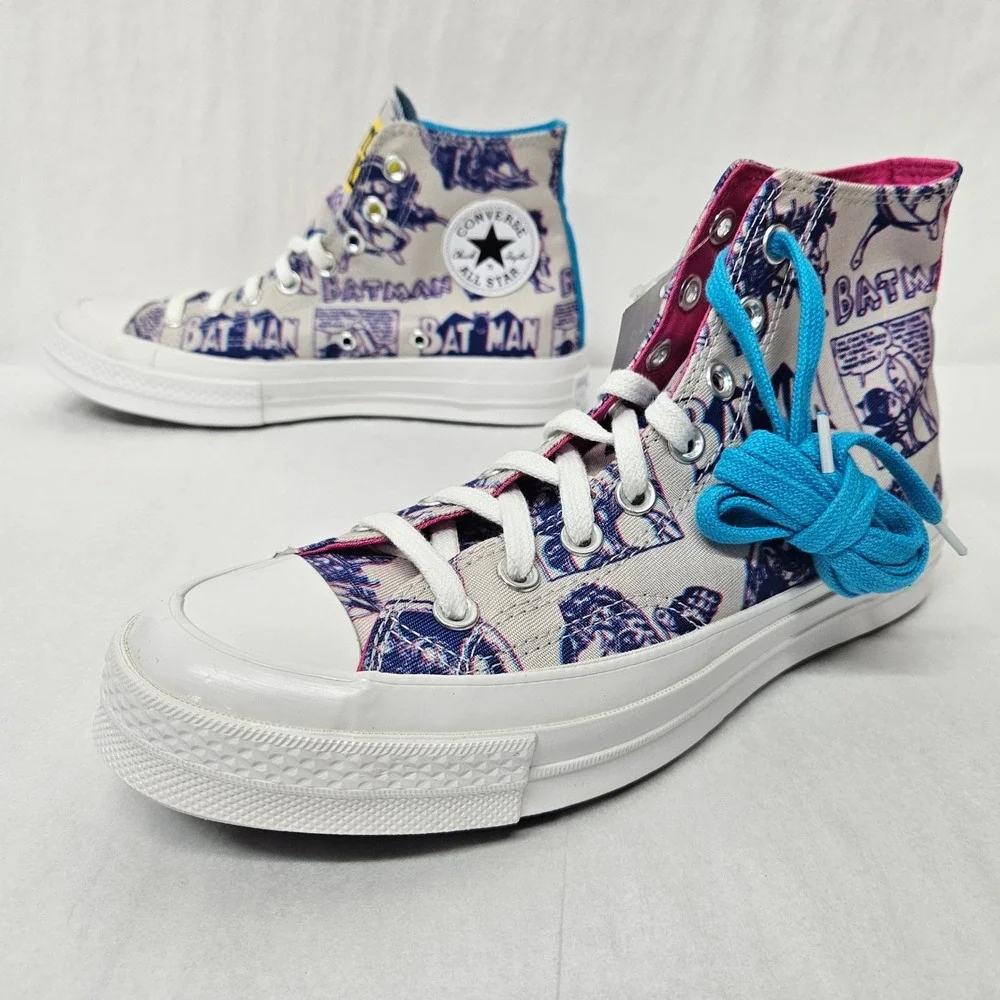 Converse‎ Chuck 70 Hi Batman x Chinatown Market 167512C White Purple Men Size 8